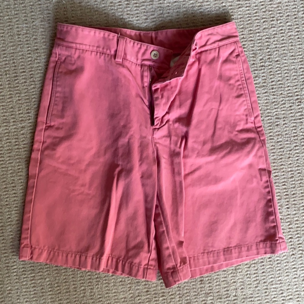 Vineyard Vines - Boys Salmon Khaki Shorts